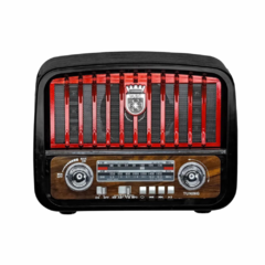Caixa de Som Rádio Retro 3W Bluetooth 5.1 com Lanterna na internet