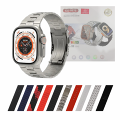 Relógio Inteligente Smartwatch Premium 49mm com 10 Pulseiras - loja online