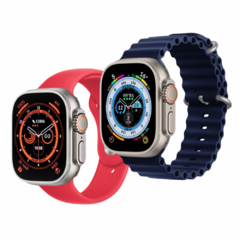 Relógio Inteligente Smartwatch Premium 49mm com 10 Pulseiras