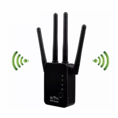 Repetidor de Sinal Wireless 2.4Ghz com 4 Antenas Kapbom KA-X333 na internet