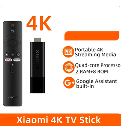 Xiaomi Mi Stick Tv 4k Controle De Voz - comprar online