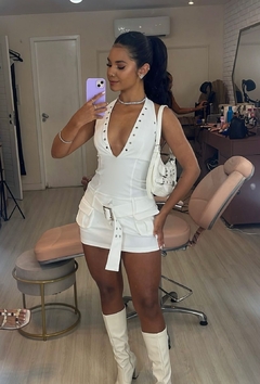 Vestido couro