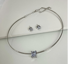 Conjunto ponto de Luz folheado