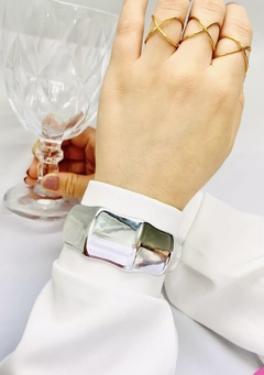 Bracelete laminado texturizado - comprar online