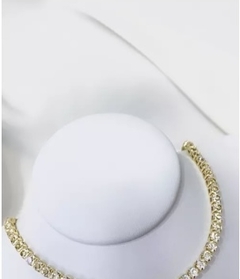 Chocker riviera dourado