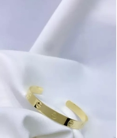 Bracelete Cartier dourado