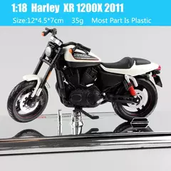 Maiisto Harley Road King Motocicleta, Road King, Dyna Street Bob CVO, Road Glide, VRSCR Rod, XR1200X, Brinquedos da bicicleta, 1:18, Modelo K, XR750, Breakout - GTM Custom - A Loja Oficial do Motoclube Gentlemen