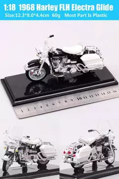 Maiisto Harley Road King Motocicleta, Road King, Dyna Street Bob CVO, Road Glide, VRSCR Rod, XR1200X, Brinquedos da bicicleta, 1:18, Modelo K, XR750, Breakout - GTM Custom - A Loja Oficial do Motoclube Gentlemen
