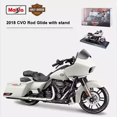 Maiisto Harley Davidson Motorcycle Series Diecast Modelos - GTM Custom - A Loja Oficial do Motoclube Gentlemen