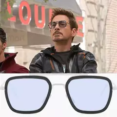 Óculos de sol estilo homem de ferro