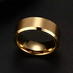 Aço inoxidável Matte Black Anéis para Homens e Mulheres, Moda Charme Jóias, en internet