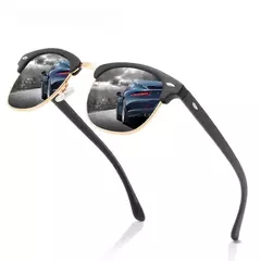Óculos clássico para homens e mulheres com proteção UV - GTM Custom - A Loja Oficial do Motoclube Gentlemen