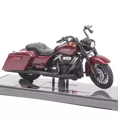 Maiisto Harley Road King Motocicleta, Road King, Dyna Street Bob CVO, Road Glide, VRSCR Rod, XR1200X, Brinquedos da bicicleta, 1:18, Modelo K, XR750, Breakout - GTM Custom - A Loja Oficial do Motoclube Gentlemen