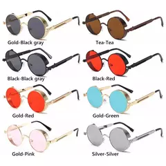 Imagem do Óculos Steampunk estilo Redondo em varias cores e lentes