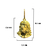 PINGENTE FACE CRISTO OURO 18K - comprar online