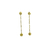 BRINCO OURO 2 BOLA CORRENTE