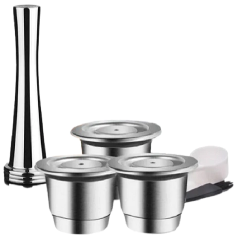 Kit Deluxe- Capsulas Recargable Nespresso