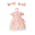 Roupa de Boneca Metoo Vestido Vintage Flowers Com Cabide - Bup Baby