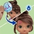 Boneca Baby Alive Dia de Cuidar da Bella Morena Roxa - Hasbro F7536