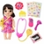 Boneca Baby Alive Dia de Cuidar da Bella Morena Rosa - Hasbro F8288