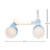 Bicicleta de Equilibrio com som Azul - Buba - comprar online