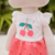 Roupa de Boneca Metoo Cherry Com Cabide - Bup Baby - Divertidus