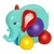 Amiguinhos da Floresta Elefante Verde - Mercotoys