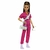 Boneca Barbie Filme Moda Rosa com Acessorios - Mattel HPL76 - Divertidus