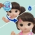 Boneca Baby Alive Dia de Cuidar da Bella Morena Rosa - Hasbro F8288 na internet