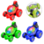 Carro Mini Crazy Controle Remoto sem fio com luz - DM Toys