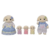 Familia Dos Coelhos Floral - Sylvanian Families