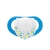 Chupeta Infantil Compact Azul Silicone Tamanho 2 (6-12M) - Chicco