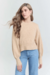 Blusa Tricot Francisca - Bege Dust