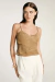 BLUSA MAGNOLIA - MARROM BRONZE