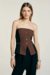 Blusa Diana - Marrom Cinnamon na internet
