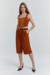 Blusa Adriana - Marrom Ginger - comprar online
