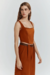 Blusa Adriana - Marrom Ginger - loja online