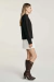 BLUSA TRICOT LAUREN - MARROM ESPRESSO - loja online