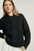 BLUSA TRICOT LAUREN - MARROM ESPRESSO na internet