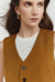 Colete Jackie - Marrom Sela - loja online