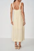 VESTIDO MIDI RETO COM TOMBAS - comprar online