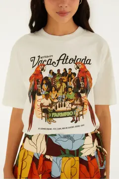 T-shirt farm botequim vaca atolada - comprar online