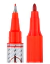 Marcador p/ CD BRW 2.0 Vermelho Ponta Dupla - comprar online