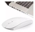 Mouse Sem Fio Ultra Fino Recarregável Slim, Silencioso e Compacto para Trabalho e Portátil - loja online