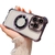 Capa Colorida Anti-Impacto para iPhone 11/12/13/14/15 - Silicone de Alta Qualidade com MagSafe - comprar online