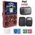Console Portátil Retrô R36Pro Mini Videogame com 64GB e 18.000 Jogos Clássicos Com Case E Película