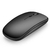 Mouse Sem Fio Ultra Fino Recarregável Slim, Silencioso e Compacto para Trabalho e Portátil - PDC PRESENTES