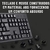 Imagem do Kit Teclado e Mouse Ergonômico Com Fio Excelente Para Escritório KM501
