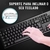 Kit Teclado e Mouse Ergonômico Com Fio Excelente Para Escritório KM501 - loja online