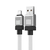 Cabo de Carregamento Rápido Turbo 100W 6A – Tipo C ou Lightning, 1 Metro, Fibra de Nylon - PDC PRESENTES